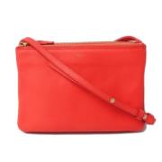 Pre-owned Leather celine-bags Celine Vintage , Orange , Dames