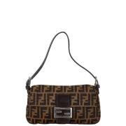 Pre-owned Canvas fendi-bags Fendi Vintage , Brown , Dames