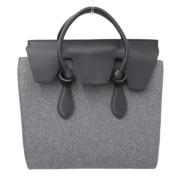 Pre-owned Canvas handbags Celine Vintage , Gray , Dames