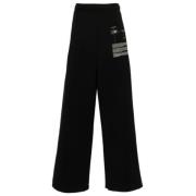 Zwarte Joggers Casual Streetwear Stijl MM6 Maison Margiela , Black , H...