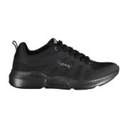 Sportieve Vetersneakers Zwart GAS , Black , Heren