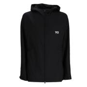 Zwart Logo-Print Track Jacket Y-3 , Black , Heren