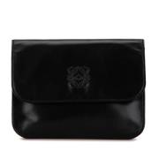 Pre-owned Leather wallets Loewe Pre-owned , Black , Dames