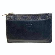 Pre-owned Canvas wallets Celine Vintage , Blue , Dames