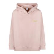 Hoodie met Logoprint Pinko , Pink , Dames