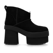 Gehakte enkellaarzen New Heights Platform UGG , Black , Dames