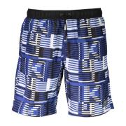 Heren Zwemshorts Blauw Karl Lagerfeld , Blue , Heren