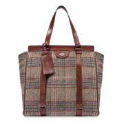 Stijlvolle Tote Tas The Bridge , Brown , Dames