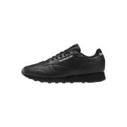 Tijdloze Leren Sneakers Reebok , Black , Heren