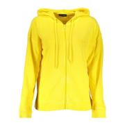 Gele hoodie met rits North Sails , Yellow , Dames