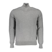 Half-Zip Trui met Lange Mouwen North Sails , Gray , Heren