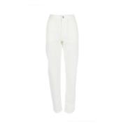 Klassieke Herenbroek Ermenegildo Zegna , White , Heren