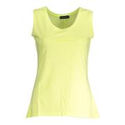 Biologisch Katoenen Tanktop met Print North Sails , Yellow , Dames