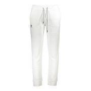 Sportieve witte herenbroek elastische taille La Martina , White , Here...