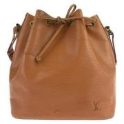 Pre-owned Leather louis-vuitton-bags Louis Vuitton Vintage , Brown , D...