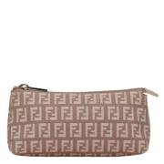 Pre-owned Canvas fendi-bags Fendi Vintage , Brown , Dames