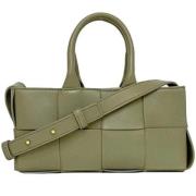 Pre-owned Leather bottega-veneta-bags Bottega Veneta Vintage , Green ,...