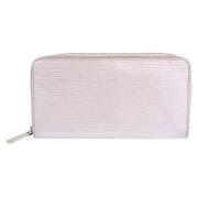 Pre-owned Leather wallets Louis Vuitton Vintage , Pink , Dames