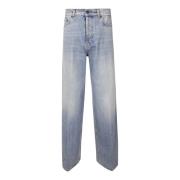 Wijde Vijf Zakken Jeans Haikure , Blue , Dames