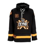 Hockey Style Hoodie Zwart/Oranje Dolly Noire , Black , Heren