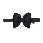 Zwarte Zijden Strik Tuxedo Icon Dsquared2 , Black , Heren