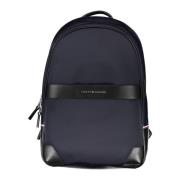 Blauwe Rugzak met Laptopvak Tommy Hilfiger , Blue , Heren