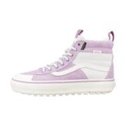 Stijlvolle hoge sneakers Vans , Purple , Dames