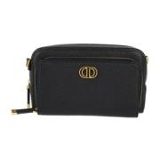 Pre-owned Leather dior-bags Dior Vintage , Black , Dames