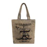 Denim shopper tas Y/Project , Beige , Unisex