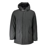 Heren Grijze Parka Jas Woolrich , Gray , Heren