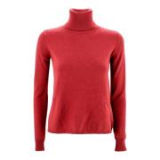 Kasjmiermix Coltrui Trui Max Mara Studio , Red , Dames