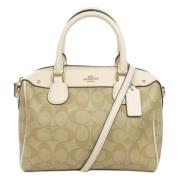 Pre-owned Plastic handbags Coach Pre-owned , Beige , Dames