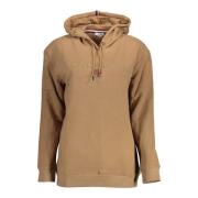 Hoodie Bruin Geborduurde Contrastdetails U.s. Polo Assn. , Brown , Dam...