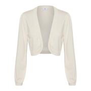 Eenvoudige Ice Bolero Trui Saint Tropez , White , Dames