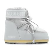 Sneeuwlaarzen Icoon Laag Nylon Moon Boot , Gray , Dames