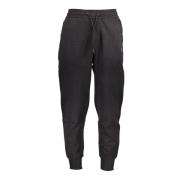 Sportieve Zwarte Heren Sweatpants met Logo Print Calvin Klein , Black ...