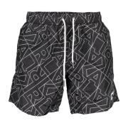 Heren Zwemshorts Zwart Karl Lagerfeld , Black , Heren