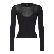 Long Sleeve Tops Pinko , Black , Dames