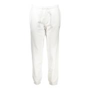 Sportieve Witte Broek met Elastische Tailleband Napapijri , White , He...