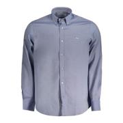 Blauw Overhemd Lange Mouwen Button Down Harmont & Blaine , Blue , Here...