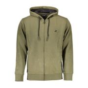 Groene Geborduurde Hoodie U.s. Polo Assn. , Green , Heren