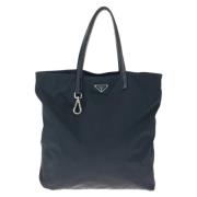 Pre-owned Canvas totes Prada Vintage , Black , Dames