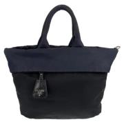 Pre-owned Canvas prada-bags Prada Vintage , Black , Dames