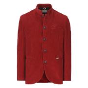 Corduroy Blazer Luis Trenker , Red , Heren