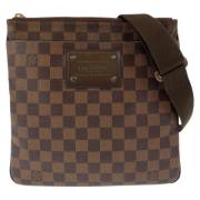 Pre-owned Canvas louis-vuitton-bags Louis Vuitton Vintage , Brown , Da...