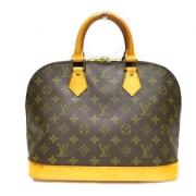 Pre-owned Canvas louis-vuitton-bags Louis Vuitton Vintage , Brown , Da...