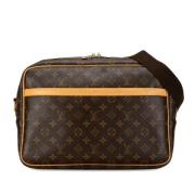 Pre-owned Canvas louis-vuitton-bags Louis Vuitton Vintage , Brown , Da...