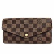 Pre-owned Canvas wallets Louis Vuitton Vintage , Brown , Dames