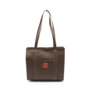 Pre-owned Canvas celine-bags Celine Vintage , Brown , Dames