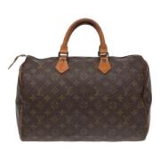 Pre-owned Canvas louis-vuitton-bags Louis Vuitton Vintage , Brown , Da...